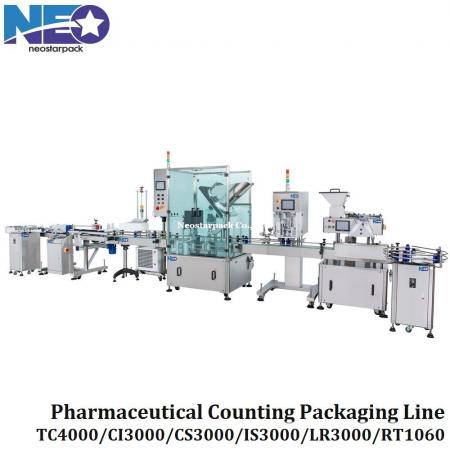 Nutraceutical and pharmaceutical packaging line